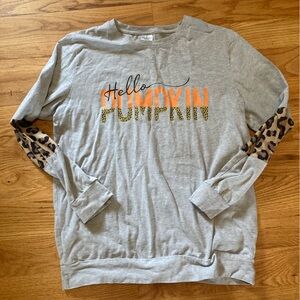 “Hello Pumpkin” 🎃 Women’s Long Sleeve Shirt